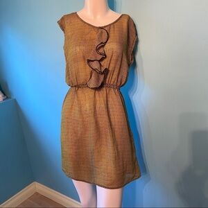 BeBop sheer ruffled dress